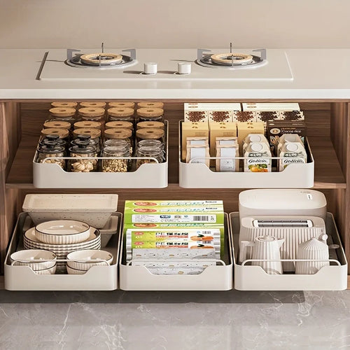 Sliding Drawer Storage Organizer