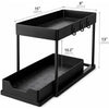 4 Tier Bottle Storage Holder 12 Bottles Transparent Stackable Bottle Organizer Standing Drink Holder Shelf for Kitchen Fridge Cabinet Pantry