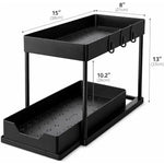 4 Tier Bottle Storage Holder 12 Bottles Transparent Stackable Bottle Organizer Standing Drink Holder Shelf for Kitchen Fridge Cabinet Pantry