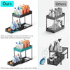 4 Tier Bottle Storage Holder 12 Bottles Transparent Stackable Bottle Organizer Standing Drink Holder Shelf for Kitchen Fridge Cabinet Pantry